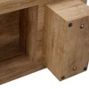 Kumasinova 43.3" Modern Minimalist MDF Coffee Table,Practical Center Table for Living Room,Wood End Table with 300lb Weight Capacity - 4 of 4