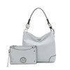 MKF Collection Viviana Vegan Leather Hobo Bag with Matching Wristlet by Mia K - 2 of 4
