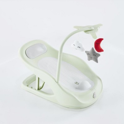 SweDrea Eco-friendly Portable Toddler Foldable Bath Tubs Folding Baby Bathtub for Kids