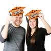 Big Dot of Happiness Grad Basketball - Grad Cap Decorations DIY 2025 Graduation Large Party Essentials - Set of 20 - 3 of 4