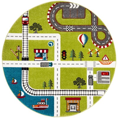 Carousel Kids CRK192 Loomed Indoor Rug - Safavieh