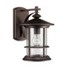 Chloe Lighting Ashley Superiora Transitional 1 Light Rubbed Bronze Outdoor Wall Sconce - 2 of 3