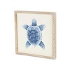 Cheung's Coralia Sea Turtle Metal Relief Wall Art - 3 of 4