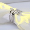 Unique Statement Ring for Women Princess Cz  Sterling Silver Ginger Lyne Collection - 3 of 4