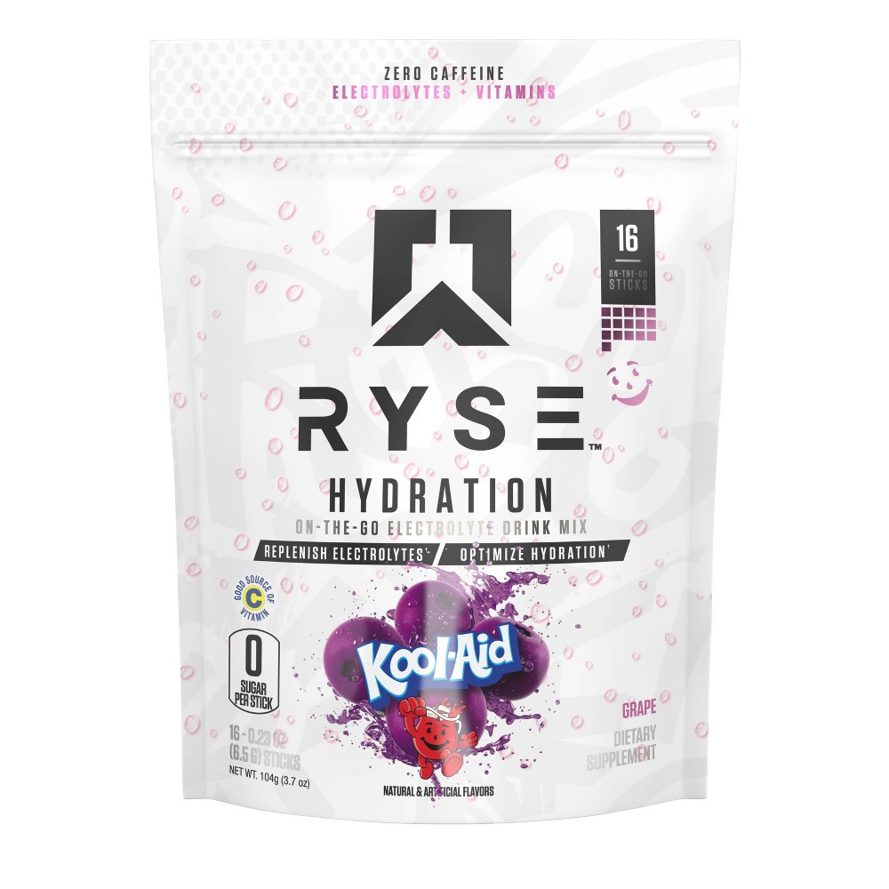 RYSE Hydration Kool-Aid Grape 16 Servings