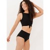 Black Ultra High-Waist Bottoms - 4 of 4
