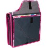 Five Star 3" Sewn Zipper Binder Navy/Pink: 3 Inch D Ring, 850 Sheet Capacity, 8 Pockets, Polyester, Teen & Adult - 4 of 4