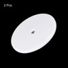 Unique Bargains Acrylic 360 Degree Rotating Durable Convenient Lazy Susan Base Turntable 2 Pcs - 3 of 4