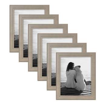 8" x 10" Kieva Tabletop Frame Gray - Kate & Laurel All Things Decor