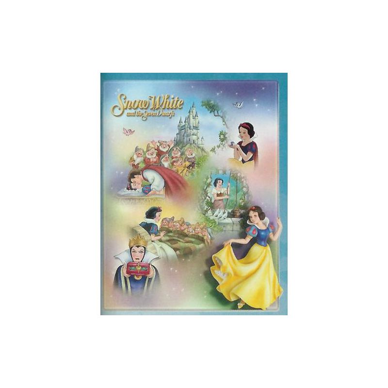 The Bradford Exchange 8" Blue and Vibrantly Colored Snow White Disney Wall Plaque, 1 of 2