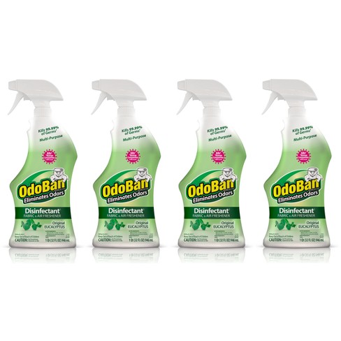 Odoban disinfectant fabric and air freshener spray eucalyptus deals scent