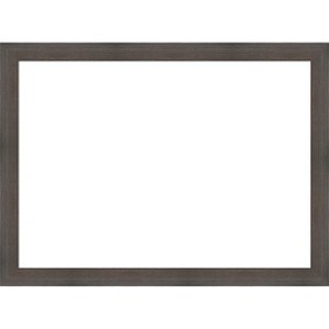 Amanti Art Hardwood Chocolate Narrow Framed Dry Erase Magnetic Board - 1 of 4