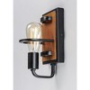 Maxim Lighting Black Forest 1 - Light Wall Light in  Black/Ashbury - 3 of 4