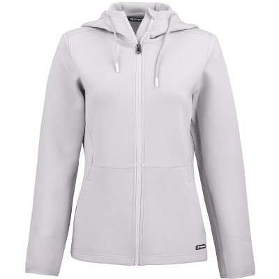 Cutter & Buck Roam Epic Comfort Recycled Womens Full Zip Hooded Jacket
