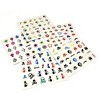 Wrapables Funky Skull Funky Patterns Nail Stickers Nail Art 3d Nail Decals, 10 sheets (300+ nail stickers) - 2 of 4