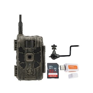 Stealth Cam 40MP Deceptor Max Cellular Trail Camera with Simple Camera Holder 32GB Memory Cards and Card Reader - 1 of 4