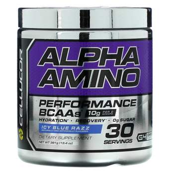 Cellucor Alpha Amino, Performance BCAAs, Icy Blue Razz, 13.4 oz (381 g)