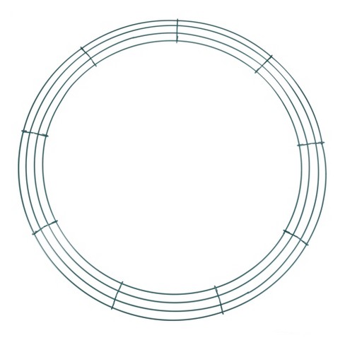 18-24 Single Ring Wreath Frames - (25) units — PACIFIC WIRE GROUP