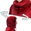 PAVILIA Wearable Blanket Hoodie Women Men, Oversized Sweatshirt Hooded Sweater, Fleece Soft Cozy Warm Plush Gift Ideas - 2 of 4