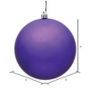 Vickerman Purple Ball Ornament - 2 of 4