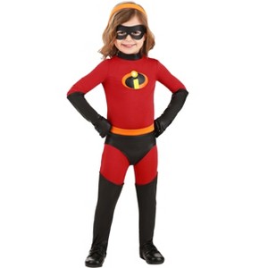 HalloweenCostumes.com Toddler Girl Disney and Pixar Deluxe Violet Halloween Costume | The Incredibles Costumes - 1 of 4