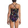 Lands' End Women's D-Cup V-Neck Plunge X Back Tankini Top - 2 of 4