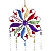 Multi-Colored Flower Metal Bell Chime - 3 of 3