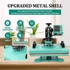 Heat Press Machine, Sublimation Heat Press, 360° Swing Away Digital Heat Transfer Multifunction Heat Transfer Sublimation Combo - 3 of 4