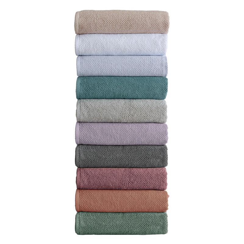 Great Bay Home Cotton Popcorn Textured Quick-Dry Towel Set , 5 of 7