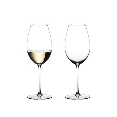 Riedel 6449/33 Veritas Crystal Dishwasher Safe Sauvignon Blanc White Wine Glass (2 Pack)