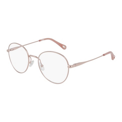 Chloe CH 0021O 002 Womens Round Eyeglasses Red 50mm - image 1 of 1