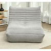 Sapphtopaz Modern Bean Bag Chair with Tufted & High Density Foam Comfy Lazy Chair for Adults & Kids Bean Bag Sofa for Living Room, Bedroom - 2 of 4