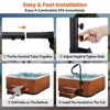 Hot Tub Handrail with LED Light, 360° Rotatable Spa Side Handrail with 35"～57" Adjustable Height, Hot Tub Hand Rail for Indoor & Outdoor - 2 of 4
