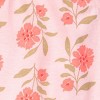 Carter's Just One You® Baby Girls' Coral Floral Top & Bottom Set - 3 of 3