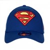 Adult Superman Classic Emblem New Era 39Thirty Fitted Hat - 2 of 4
