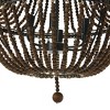 Storied Home Draped Wood Bead Chandelier - 3 of 4