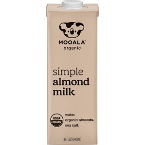 Mooala Organic Simple Almond Milk 32fl oz - 1 of 4
