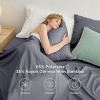 3-4 Pcs Cooling Sheet Set Bamboo Rayon Blend, Breathable & Silky, Deep Pockets for Hot Sleepers - 2 of 4