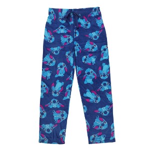 Disney's Lilo & Stitch All-Over Print Men's Sleep Pajama Pants - 1 of 3