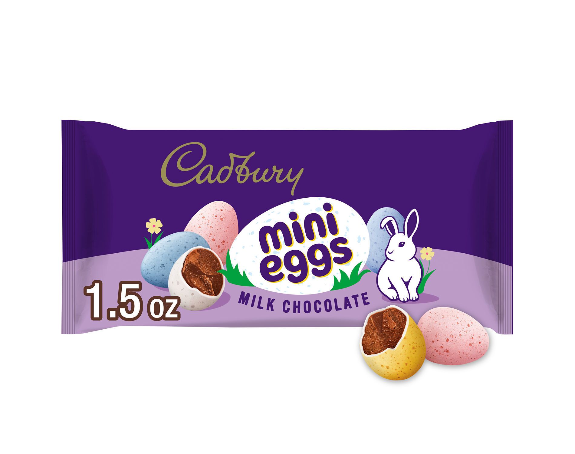 Cadbury Mini Eggs Milk Chocolate Easter Candy Basket Stuffers - 1.5oz