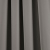 Lush Décor Insulated Rod Pocket Room Darkening Window Curtain Panels Dark Gray 52X84 Set - 2 of 4