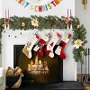 6 Ft Pre-Lit Christmas Garland with Battery Operated LED Lights, Decorated with Pine Cones and Ball Ornaments, Holiday Indoor Outdoor Decor - 3 of 4