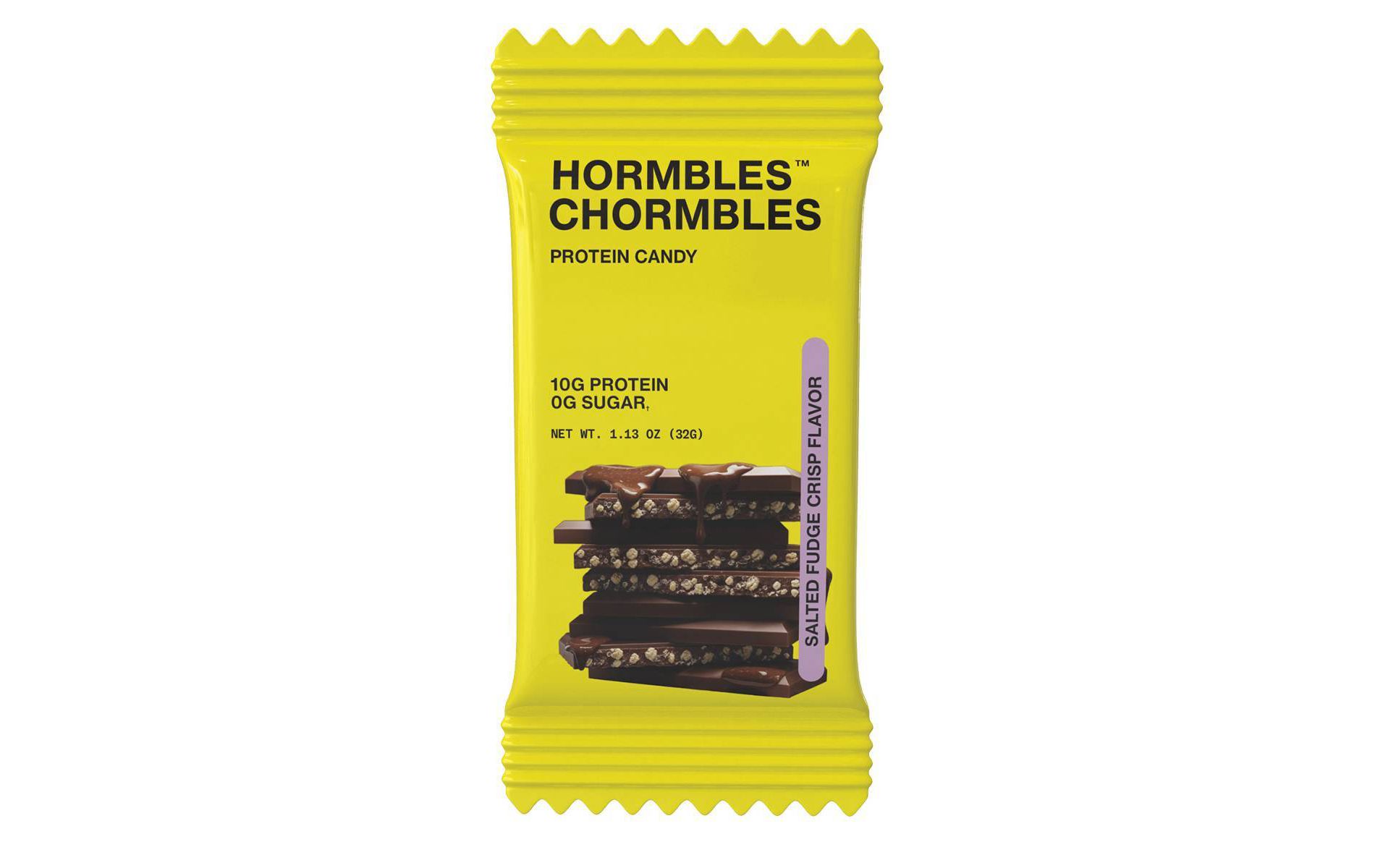 Hormbles Chormbles Salted Fudge Crisp Chocolate Protein Candy Bar - 1.13 oz