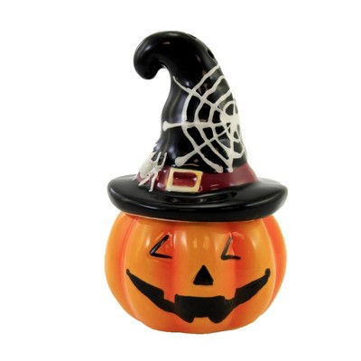 Greenbrier International . Witch Hats Halloween Salt and Pepper Shaker Set 