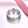 Wendy Eternity Wedding Band Ring Sterling Silver Cz Womens Ginger Lyne Collection - 6 - 3 of 4