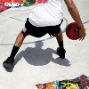 AND1 Street Ink Rubber Basketball: Official Regulation Size 7 (29.5 inches) Deep Channel Construction Streetball, Made for Indoor Outdoor, Red - 4 of 4