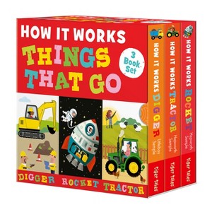 How It Works: Things That Go 3-Book Boxed Set - by  Amelia Hepworth & Molly Littleboy (Mixed Media Product) - 1 of 1