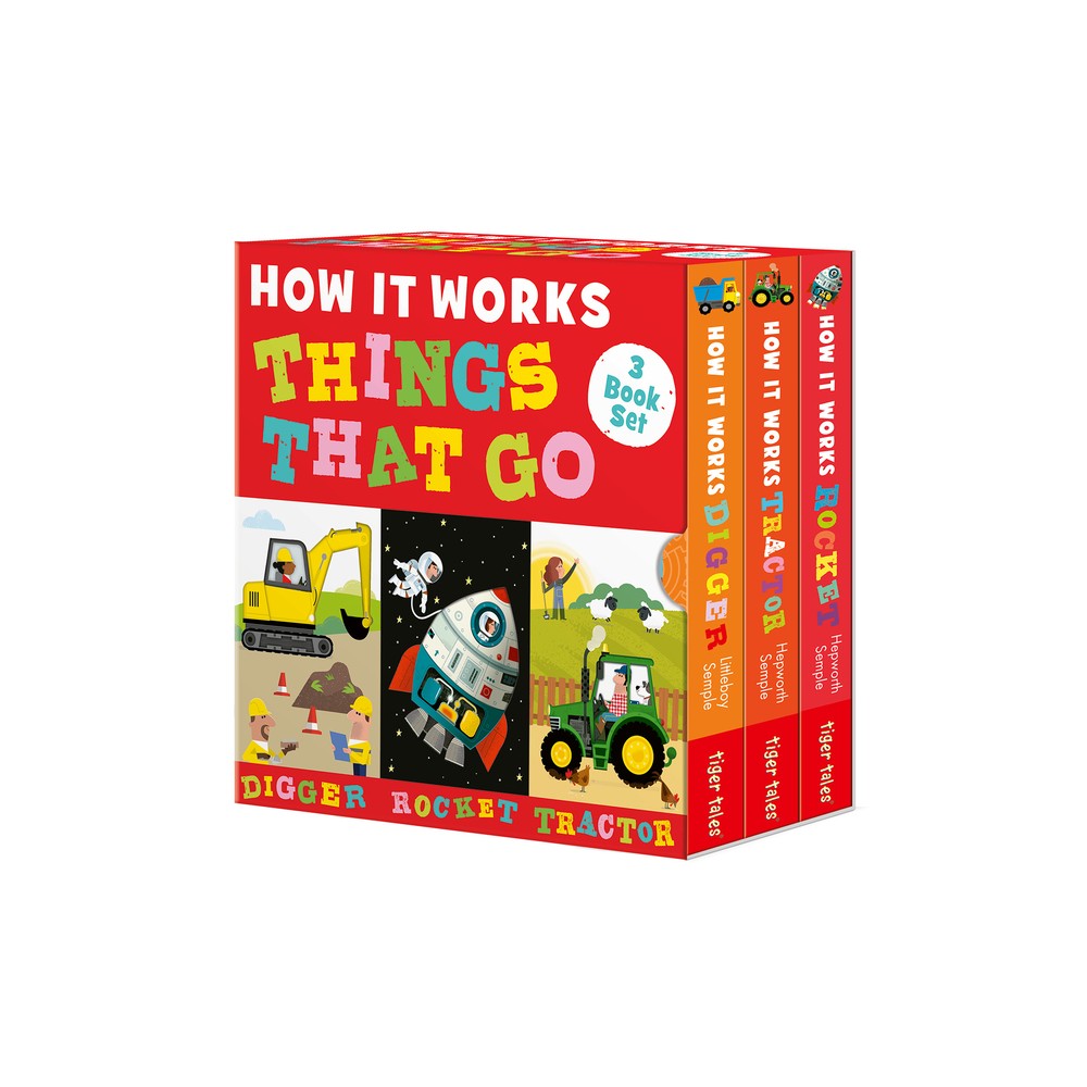 How It Works: Things That Go 3-Book Boxed Set - by Amelia Hepworth & Molly Littleboy (Mixed Media Product)