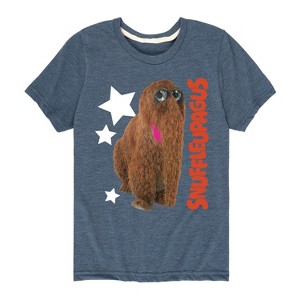 Boys' - Sesame Street - Snuffleupagus Photo Short Sleeve Graphic T-Shirt - 1 of 4