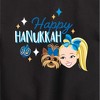 JoJo Siwa Happy Hanukkah Graphic Long Sleeve Fleece Sweatshirt - Black - 2T - 2 of 3